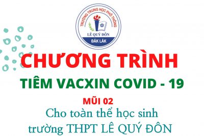 Triển khai tiêm vắc xin COVID-19 cho đối tượng học sinh từ 15 đến 17 tuổi ngày 04-05/ 01/ 2022