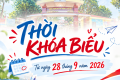THỜI KHOÁ BIỂU ÁP DỤNG TỪ 28-09-2026