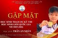 GẶP MẶT, ĐỘNG VIÊN HỌC SINH THAM DỰ KỲ THI HỌC SINH GIỎI QUỐC GIA