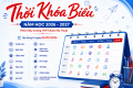 THỜI KHÓA BIỂU – ÁP DỤNG TỪ 05.09.2026