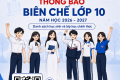THÔNG BÁO BIÊN CHẾ LỚP 10 NĂM HỌC 2026–2027