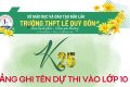 DANH SÁCH THÍ SINH VÀ PHÒNG THI – KỲ THI VÀO LỚP 10 – NĂM HỌC 2025-2026